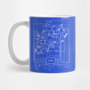 ECU Diagram Mug